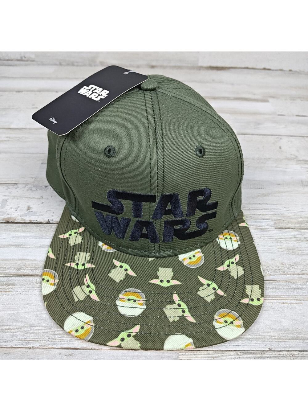 STAR WARS Officially Licensed Mandalorian Baby Yoda Snapback Hat Cap UNISEX NWT